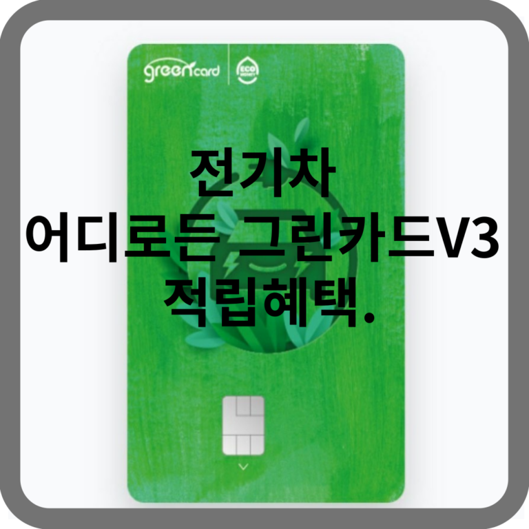 어디로든 그린카드V3