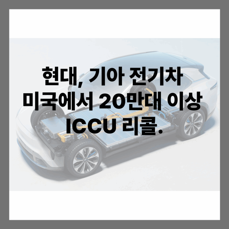ICCU 리콜